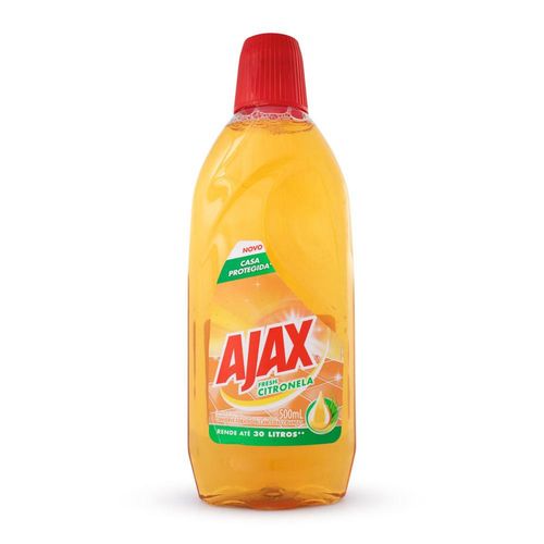 LIMPADOR DILUIVEL AJAX FRESH CITRONELA 500ML