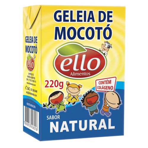 Geleia De Mocoto Ello Natural Tp 220G