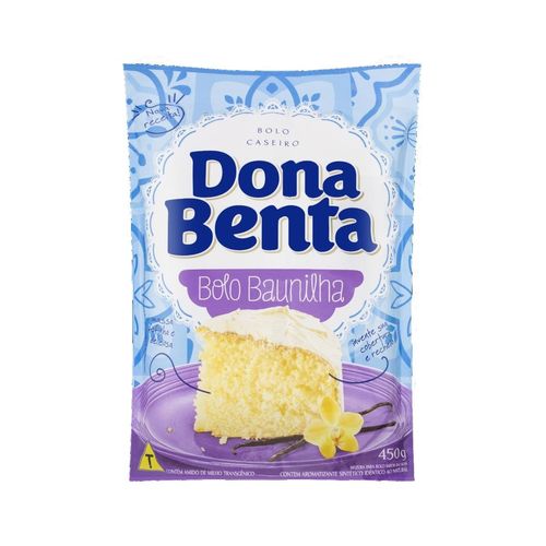Mistura Para Bolo Dona Benta Baunilha 450G