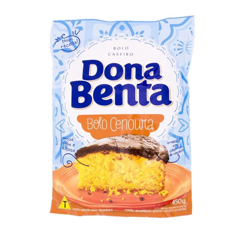 Mistura-bolo-dona-benta-cenoura-450G