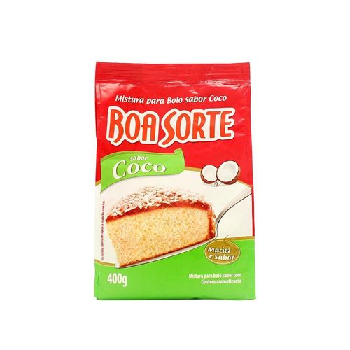 Mistura Para Bolo Boa Sorte Coco 400G
