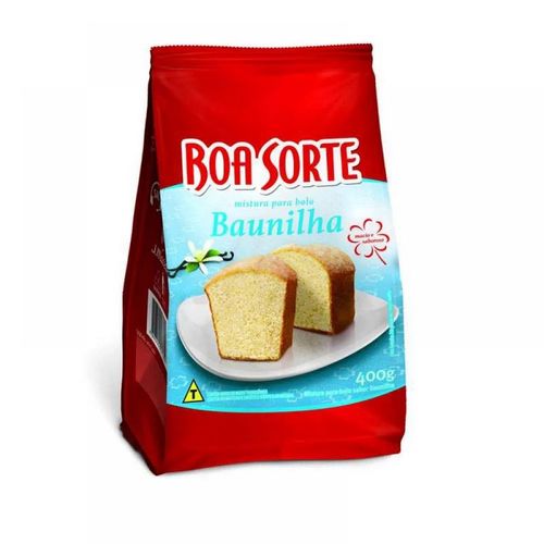 Mistura Para Bolo Boa Sorte Baunilha 400G