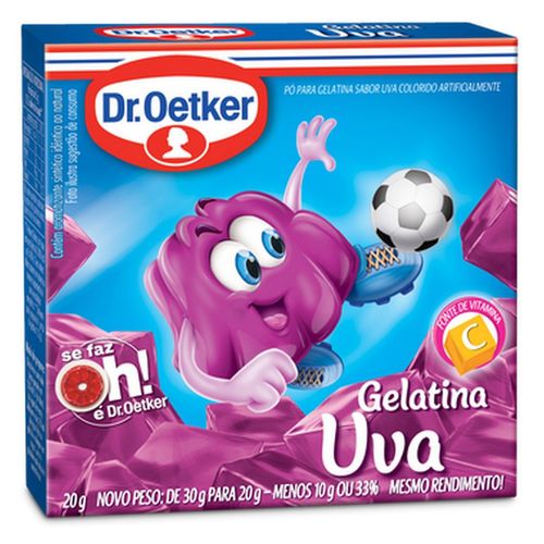 Gelatina Dr.Oetker Uva 20G