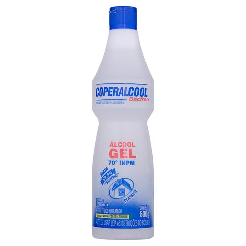 Alcool Gel Coperacool 70º Classico 500G