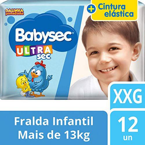 Fralda Babysec Ultra Jumbinho XXG C/12