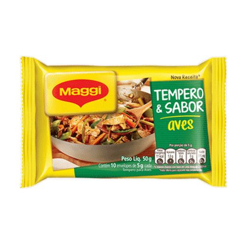 Tempero E Sabor Maggi Aves 10X5G