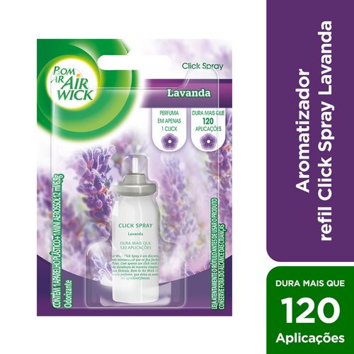Bom Ar Click Spray Refil Lavanda 12ML
