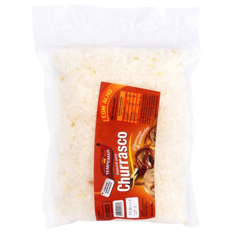 Sal-tempemar-alho-500G