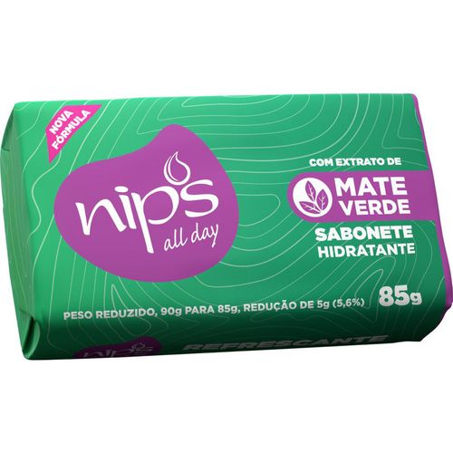 Sabonete Nips Mate Verde 85G