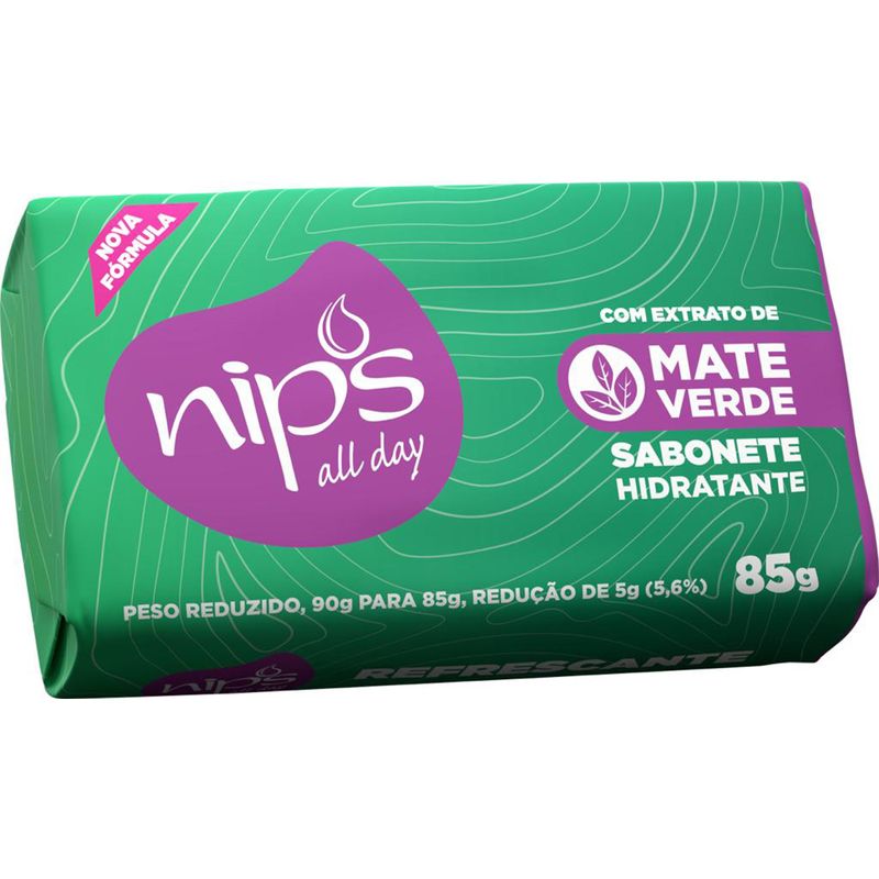 Sabonete-nips-mate-verde-85G