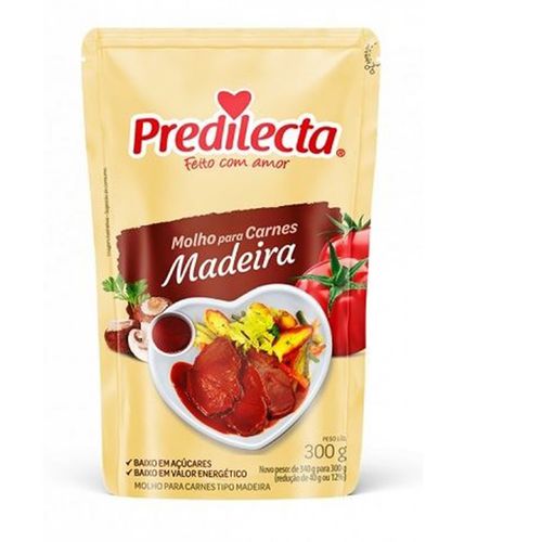 Molho Predilecta Madeira Sache 340G