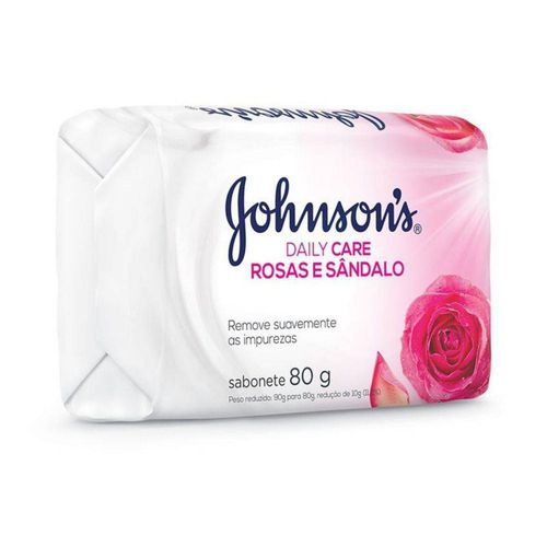 Sabonete johnsons rosas sandalo 80G