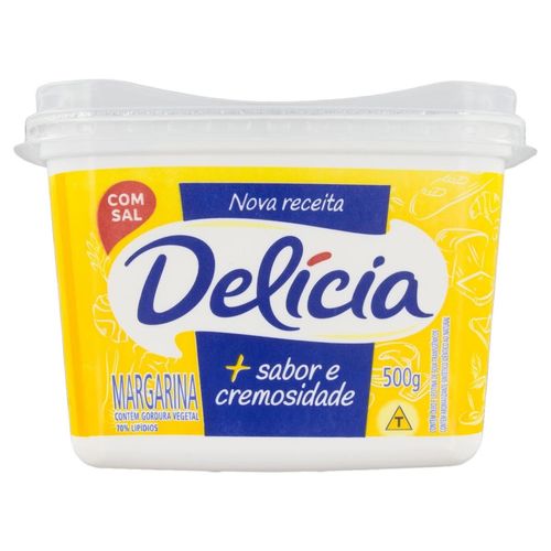 Margarina Delicia Com Sal 500G