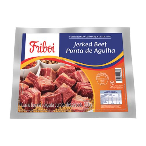 Jerked Beef Friboi P.Agulha 500G