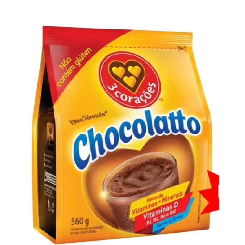 Achocolatado-chocolatto-sache-560G