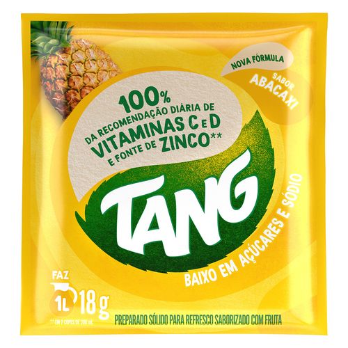 Refresco Em Po Tang Abacaxi 25G