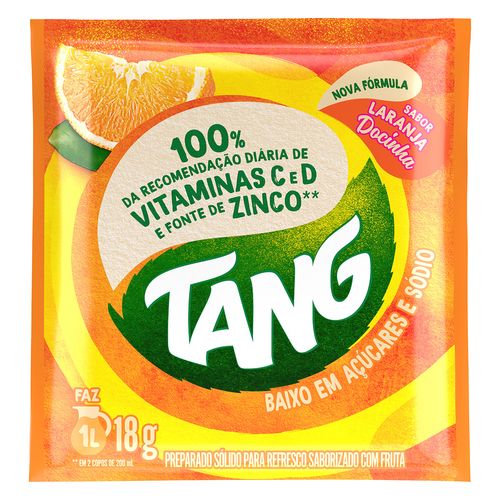 Refresco Em Po Tang Laranja Docinha 25G