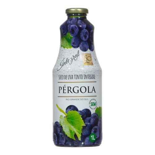 Suco De Uva Pergola Tinto Integral 1L