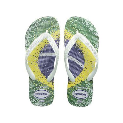 Sandalia Havaianas Brasil Branco 45/46 PAR