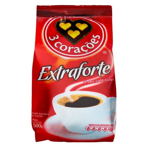 Cafe 3 Coracoes Extra Forte 500G