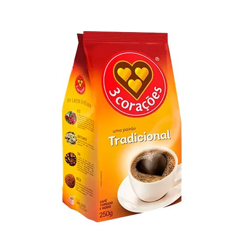 Cafe 3 Coracoes Tradicional 250G