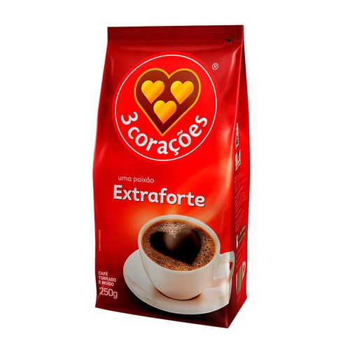 Cafe 3 Coracoes Extra Forte 250G
