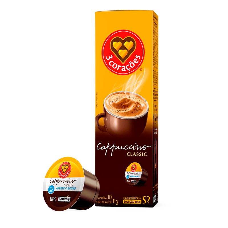 Capsula-tres-cappuccino-classic-10X11G