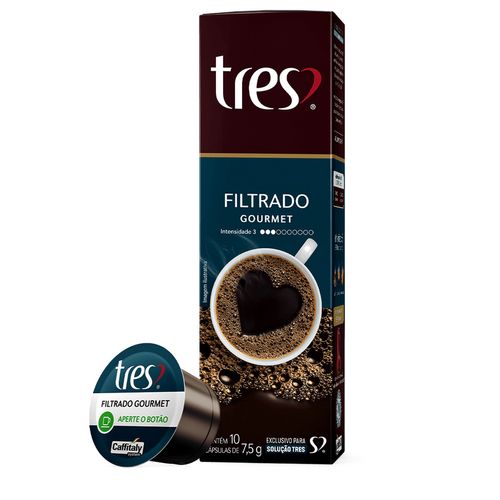 Capsula Tres Cafe Filata Rado Gourmet 10X7,5G