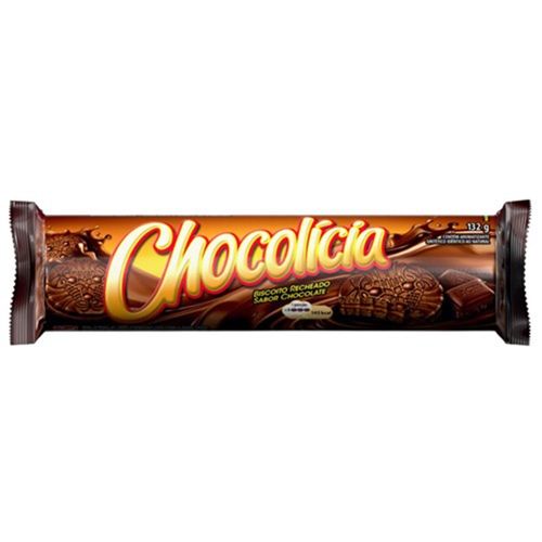 Biscoito Chocolicia Chocolate 132G