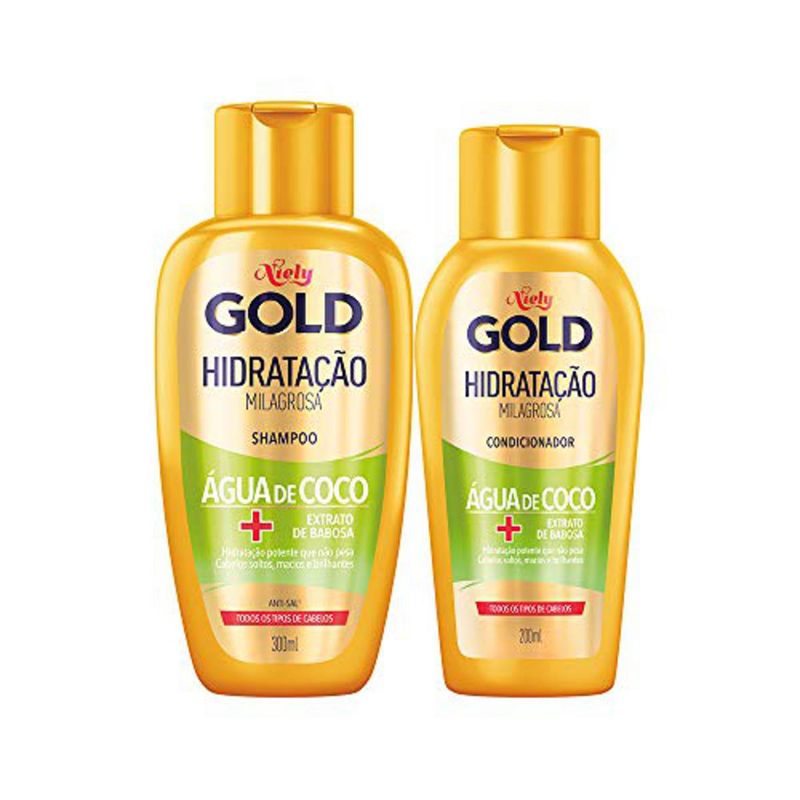 Kit-niely-gold-sh-cd-hidratacao-agua-de-coco-500ML