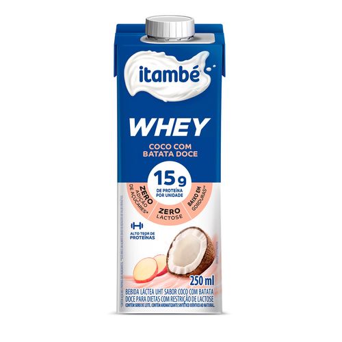 Bebida Lactea Itambe Whey Protein Coco 250ML
