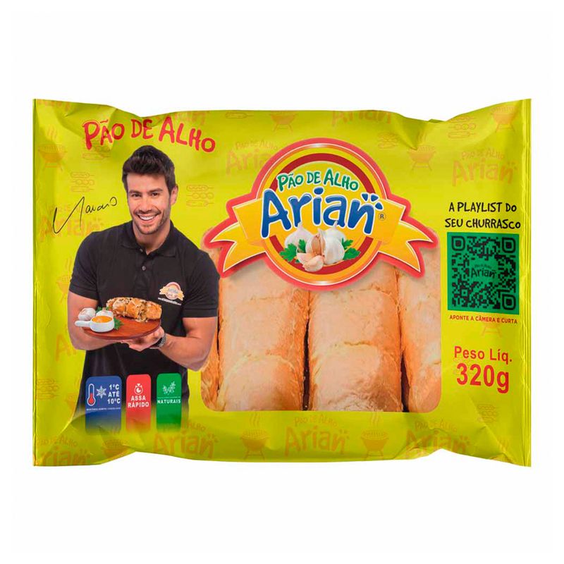 Pao-de-alho-arian-tradicional-320G