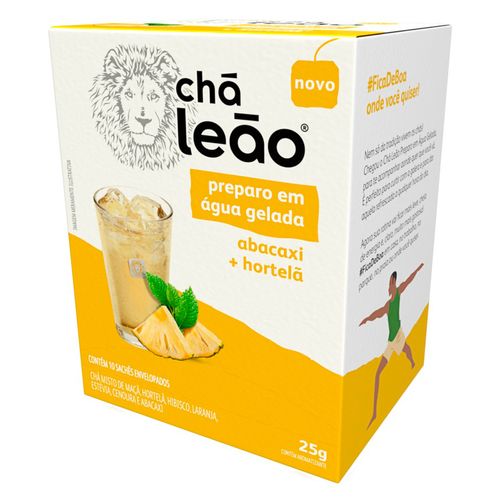Cha Leao Gelado Abacaxi com Hortela 10SQ
