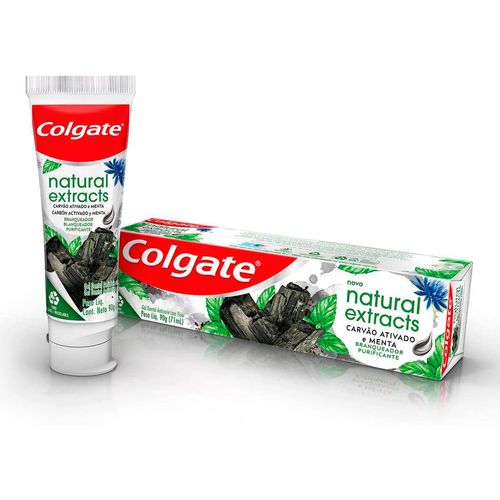 Creme Dental Colgate Naturals Carvao 90G