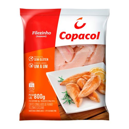 Filezinho Frango Copacol Sassami Iqf 800G