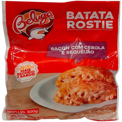 Batata Beluga Rostie Bacon Com Requeijao 300G