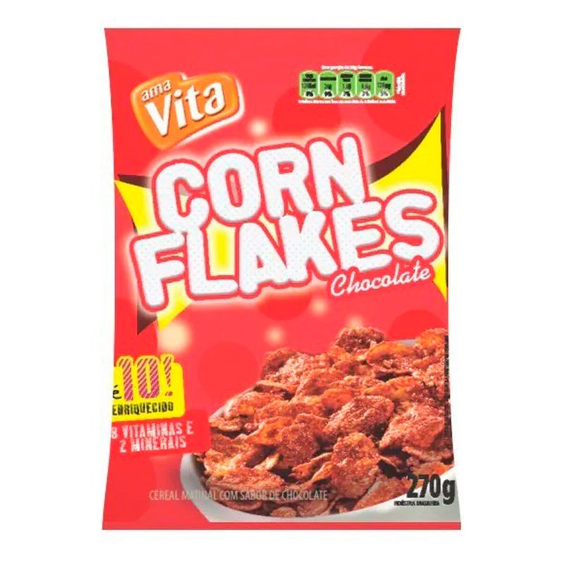 CEREAL-CORN-FLAKES-AMAVITA-CHOCOLATE-270G-270G