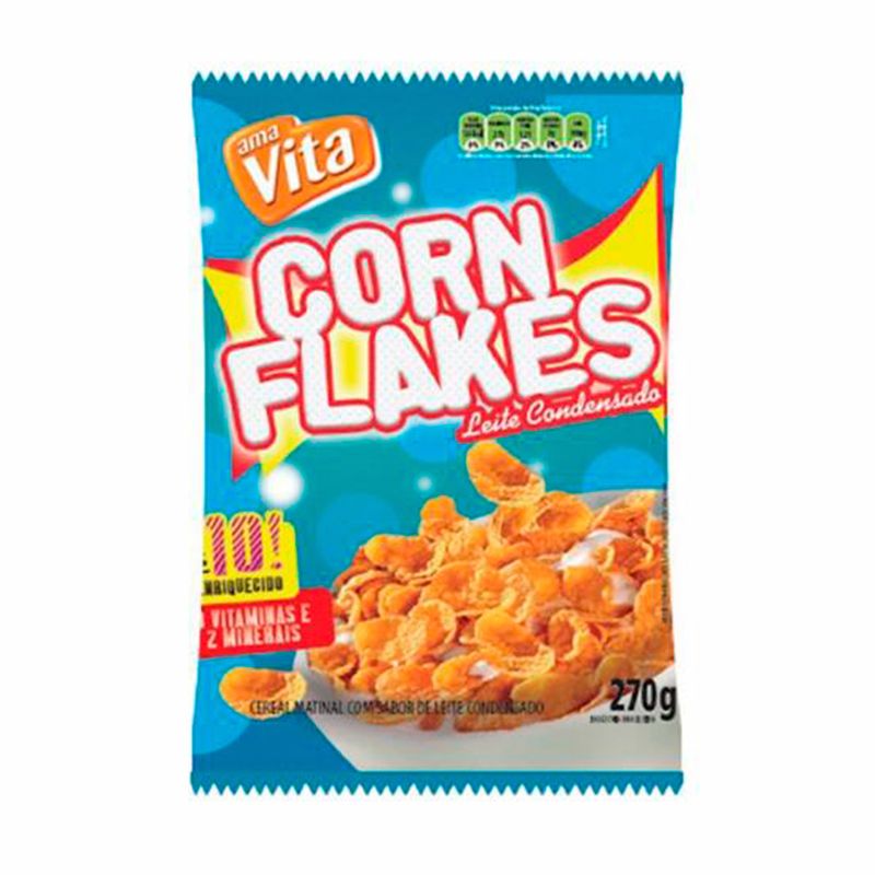 Cereal-corn-flakes-amavita-leite-condensado-270G