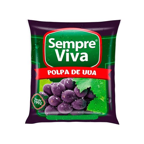 Polpa Fruta Sempre Viva Uva 400G