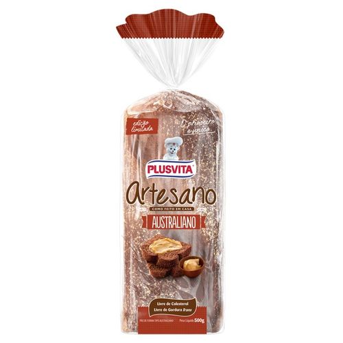 Pao Plus Vita Artesano Australiano 500G