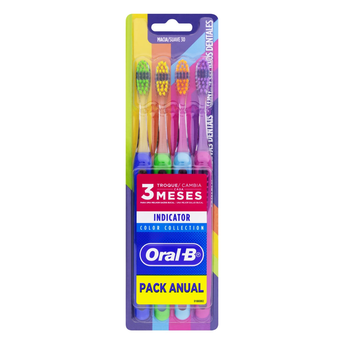 Escova Dental Oral B Indicator Colors 30 C/4