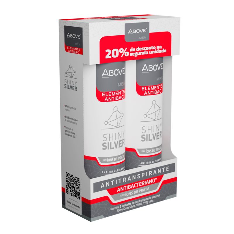 KIT-DESODORANTE-AERO-ABOVE-SHINY-SILVER-20-DESC-NA-2-UN-2X150ML