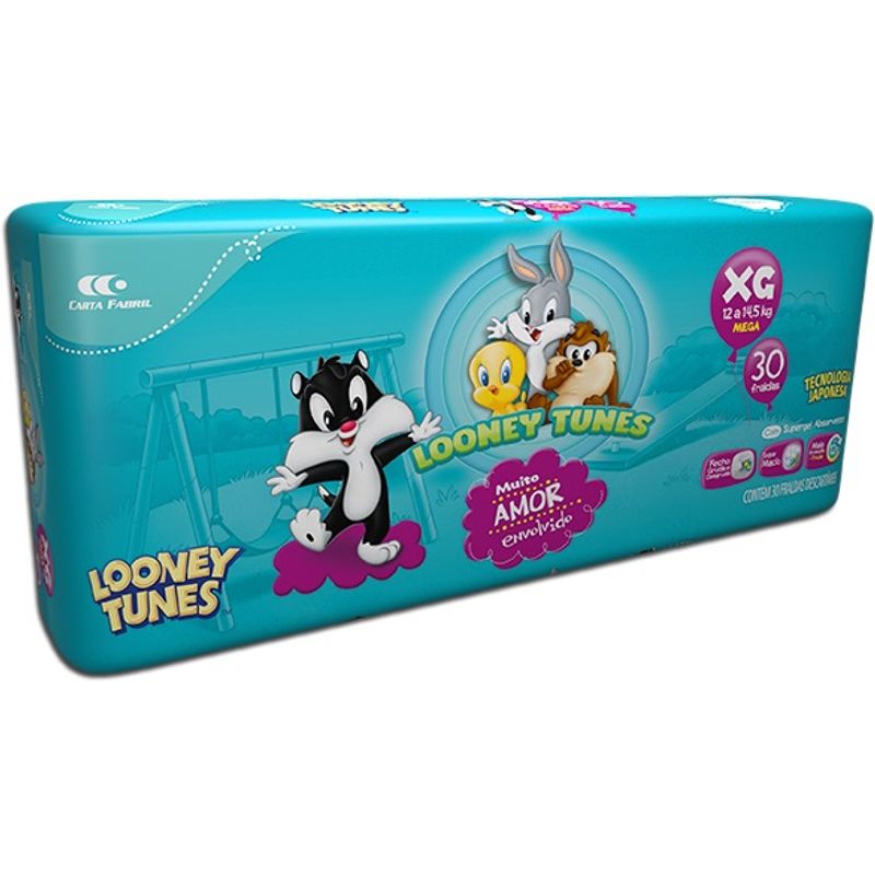 Fralda-baby-looney-tunes-mega-xg-C-30