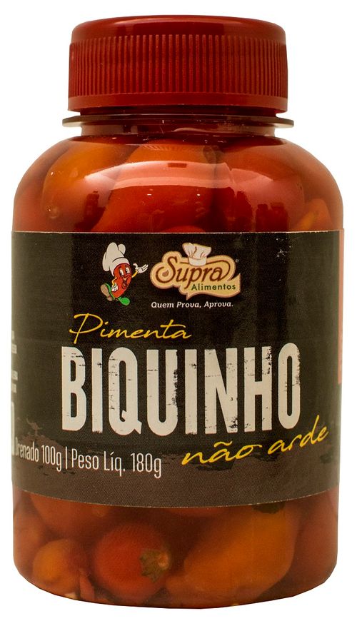 Pimenta Supra Biquinho Vermelha 180G