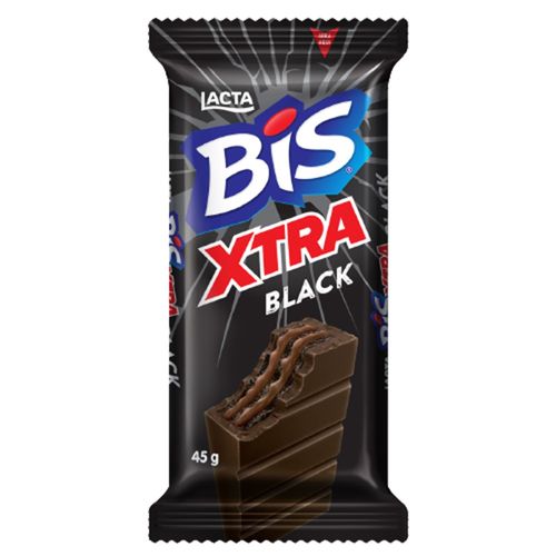 Chocolate Bis Lacta Xtra Black 45G