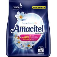 Detergente Em Pó Amacitel Toque De Poesia Sache 2KG