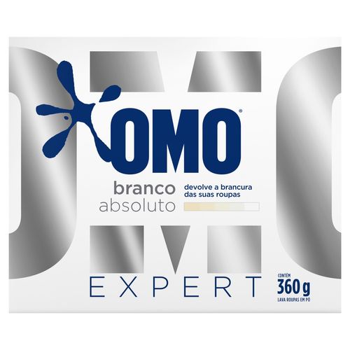 Detergente Em Pó Omo Branco Absoluto 360G