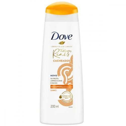 Shampoo Dove Cacheado Texturas Reais 200ML