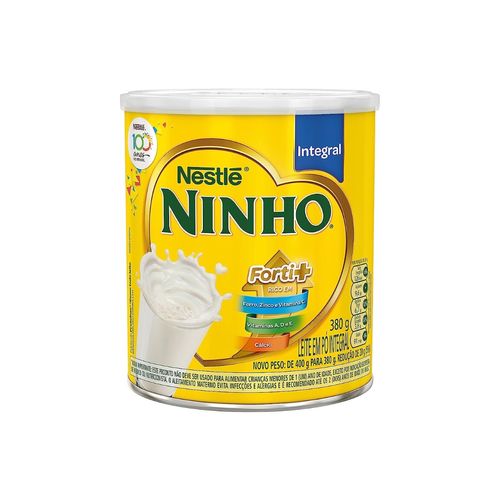 Leite Em Po Ninho Integral Lata 380G