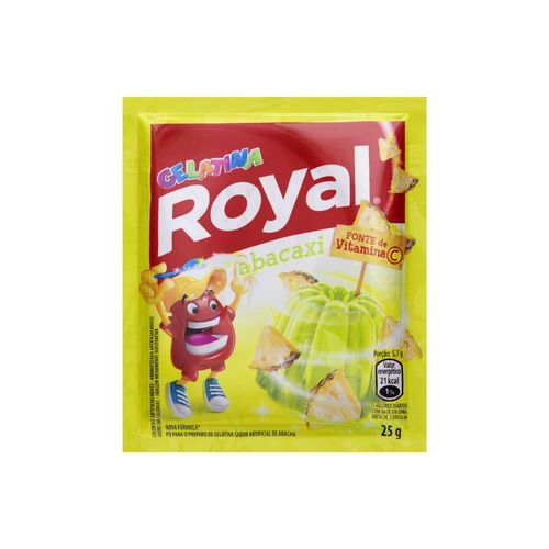 Gelatina Royal Abacaxi 25G